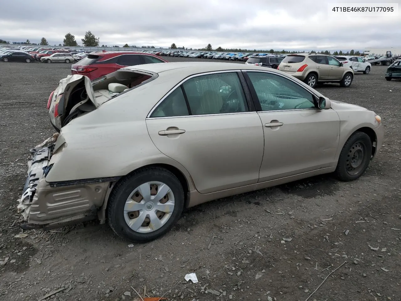 2007 Toyota Camry Ce VIN: 4T1BE46K87U177095 Lot: 77762764