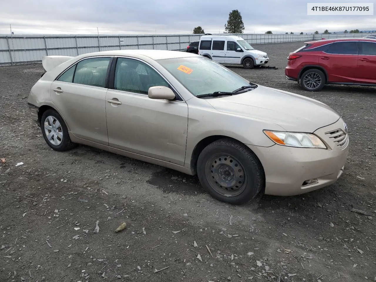 2007 Toyota Camry Ce VIN: 4T1BE46K87U177095 Lot: 77762764