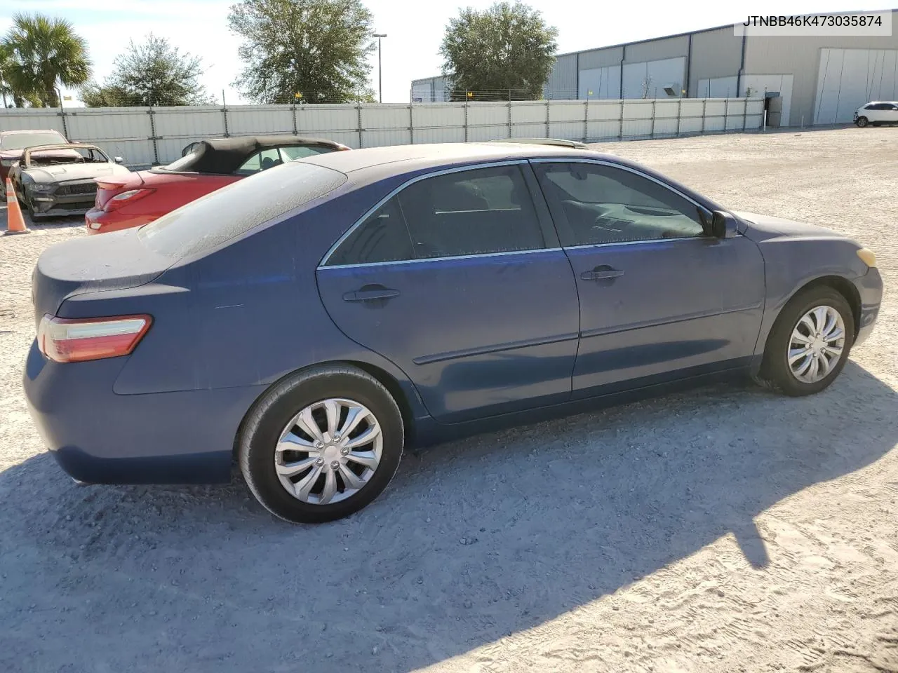 2007 Toyota Camry Hybrid VIN: JTNBB46K473035874 Lot: 77768574