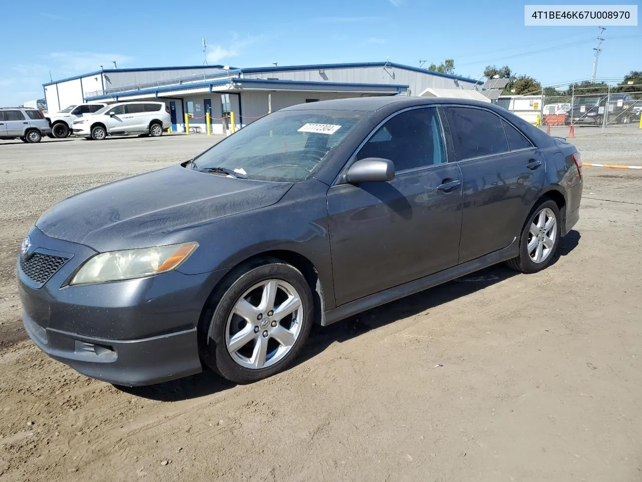 2007 Toyota Camry Ce VIN: 4T1BE46K67U008970 Lot: 77772304