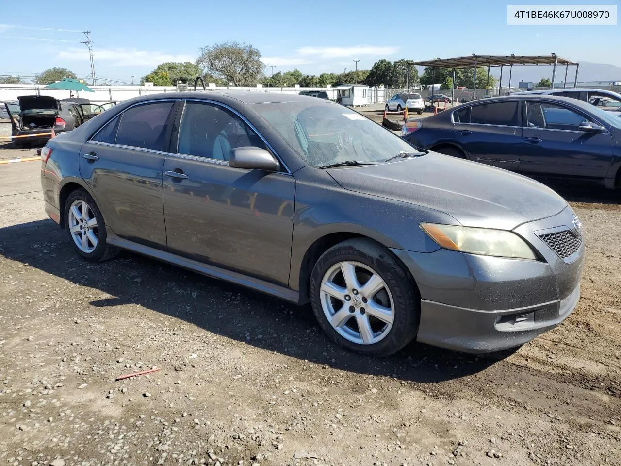 2007 Toyota Camry Ce VIN: 4T1BE46K67U008970 Lot: 77772304