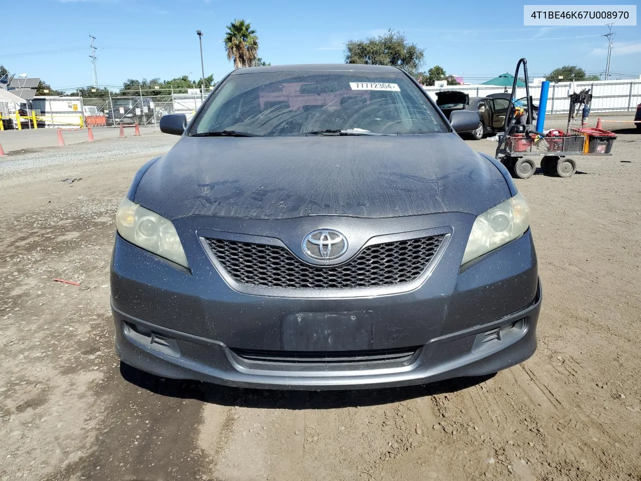 2007 Toyota Camry Ce VIN: 4T1BE46K67U008970 Lot: 77772304