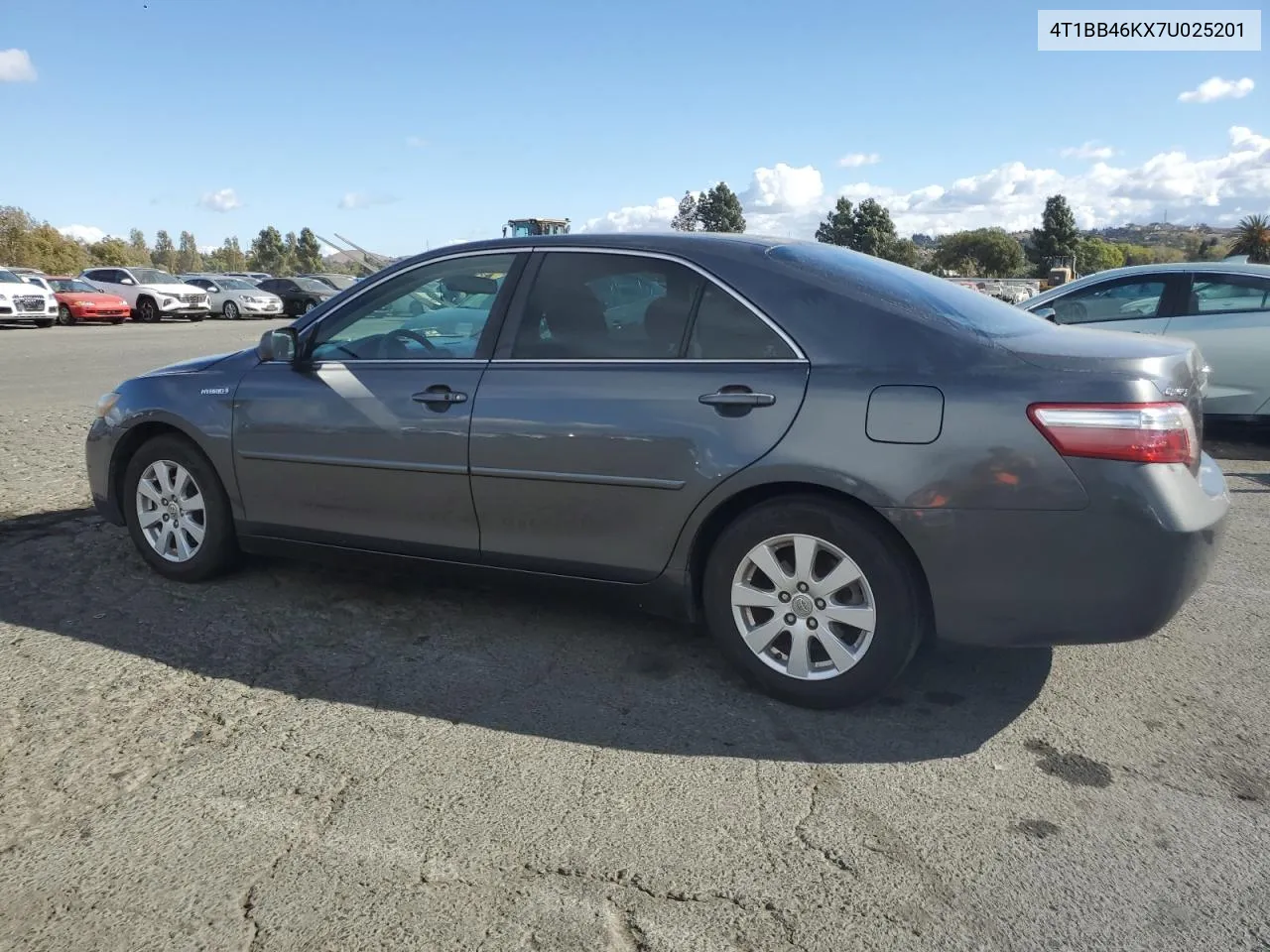 2007 Toyota Camry Hybrid VIN: 4T1BB46KX7U025201 Lot: 77823494