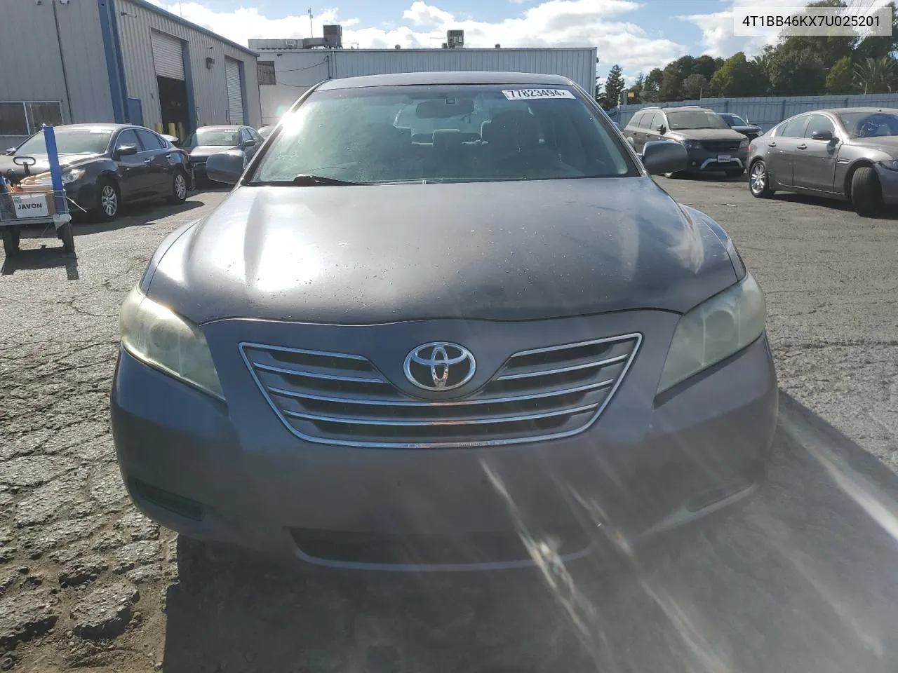 2007 Toyota Camry Hybrid VIN: 4T1BB46KX7U025201 Lot: 77823494