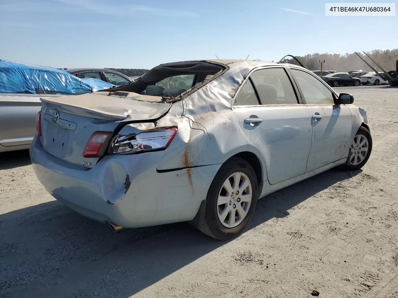 2007 Toyota Camry Ce VIN: 4T1BE46K47U680364 Lot: 77831704