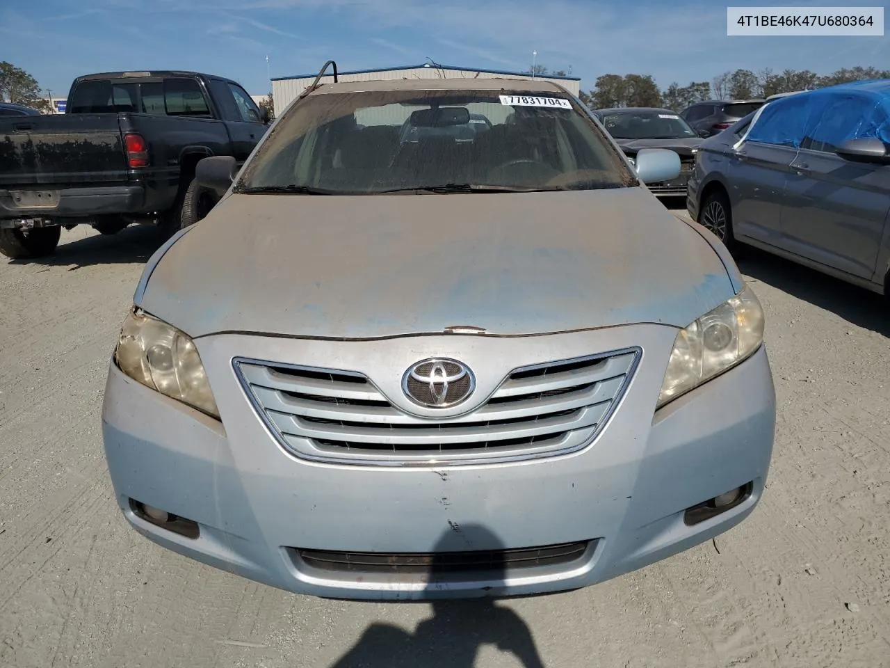 2007 Toyota Camry Ce VIN: 4T1BE46K47U680364 Lot: 77831704