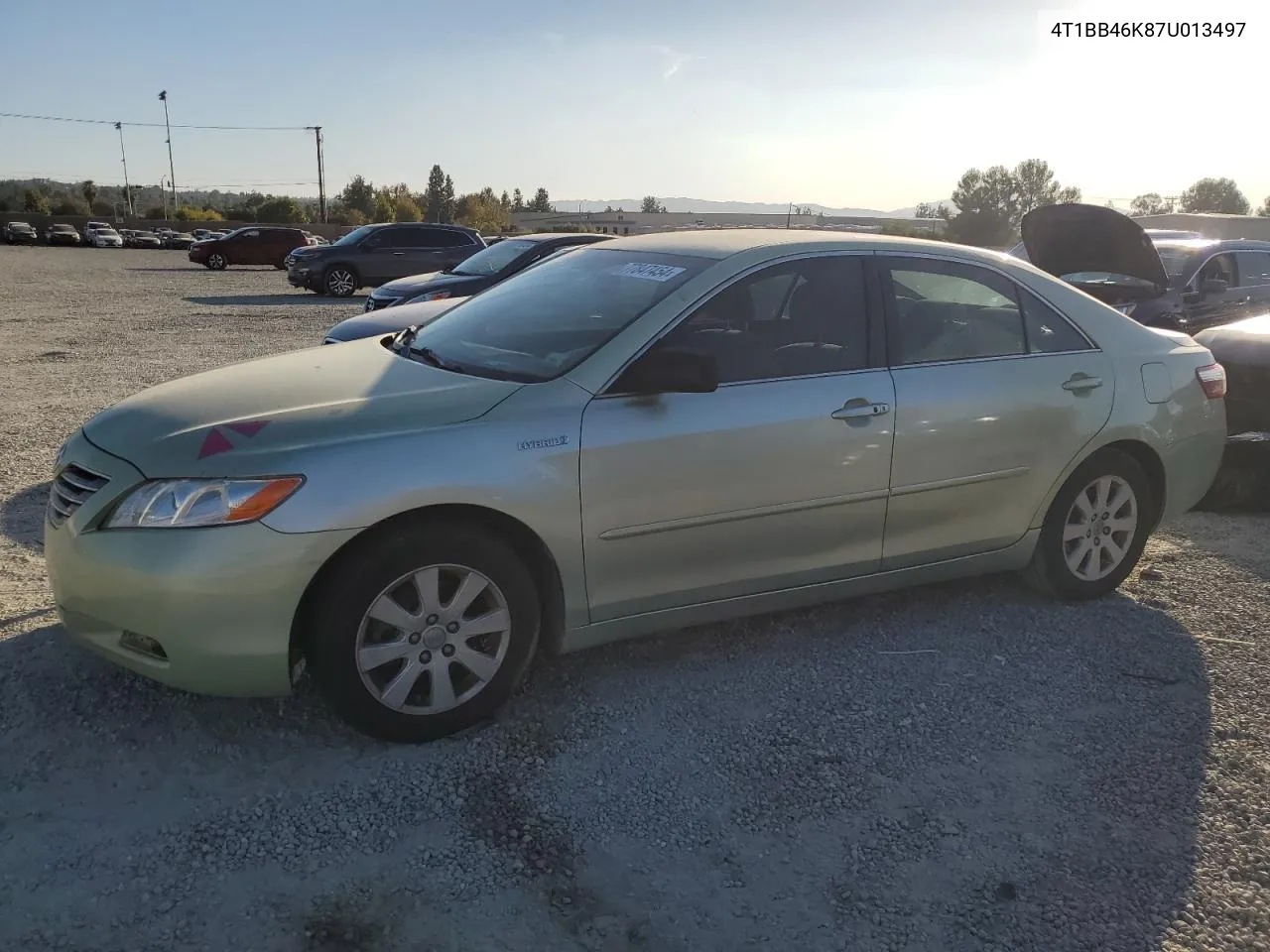 2007 Toyota Camry Hybrid VIN: 4T1BB46K87U013497 Lot: 77847454