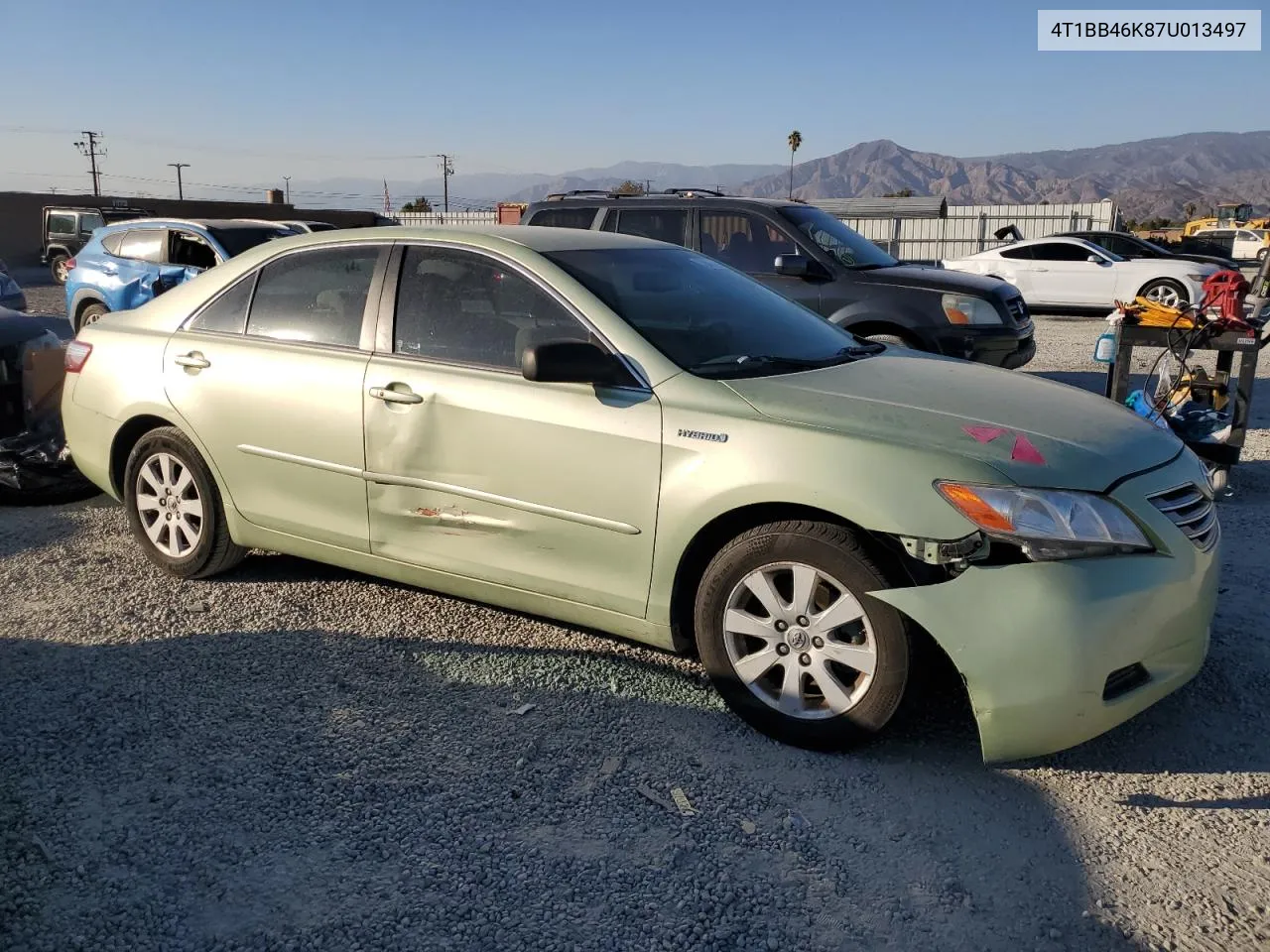 2007 Toyota Camry Hybrid VIN: 4T1BB46K87U013497 Lot: 77847454