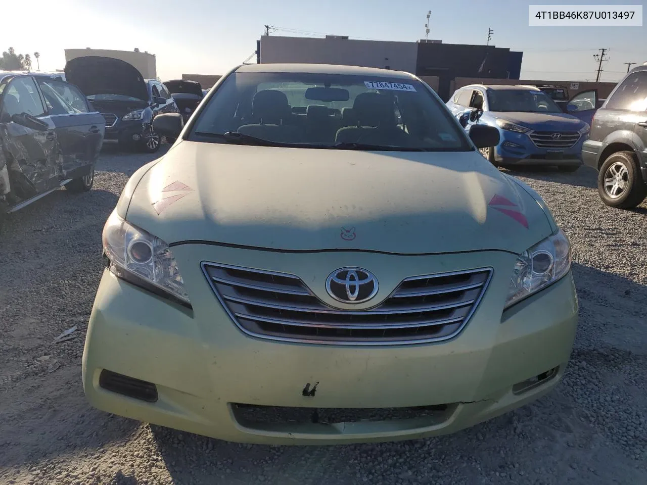 2007 Toyota Camry Hybrid VIN: 4T1BB46K87U013497 Lot: 77847454