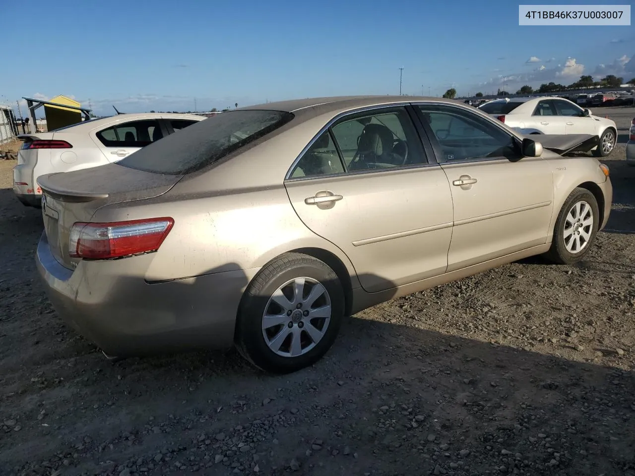 2007 Toyota Camry Hybrid VIN: 4T1BB46K37U003007 Lot: 77892664