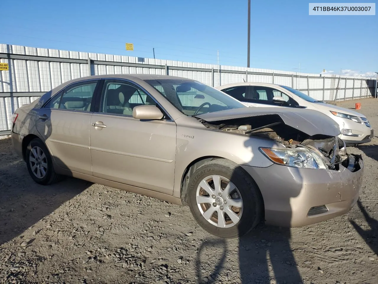 2007 Toyota Camry Hybrid VIN: 4T1BB46K37U003007 Lot: 77892664