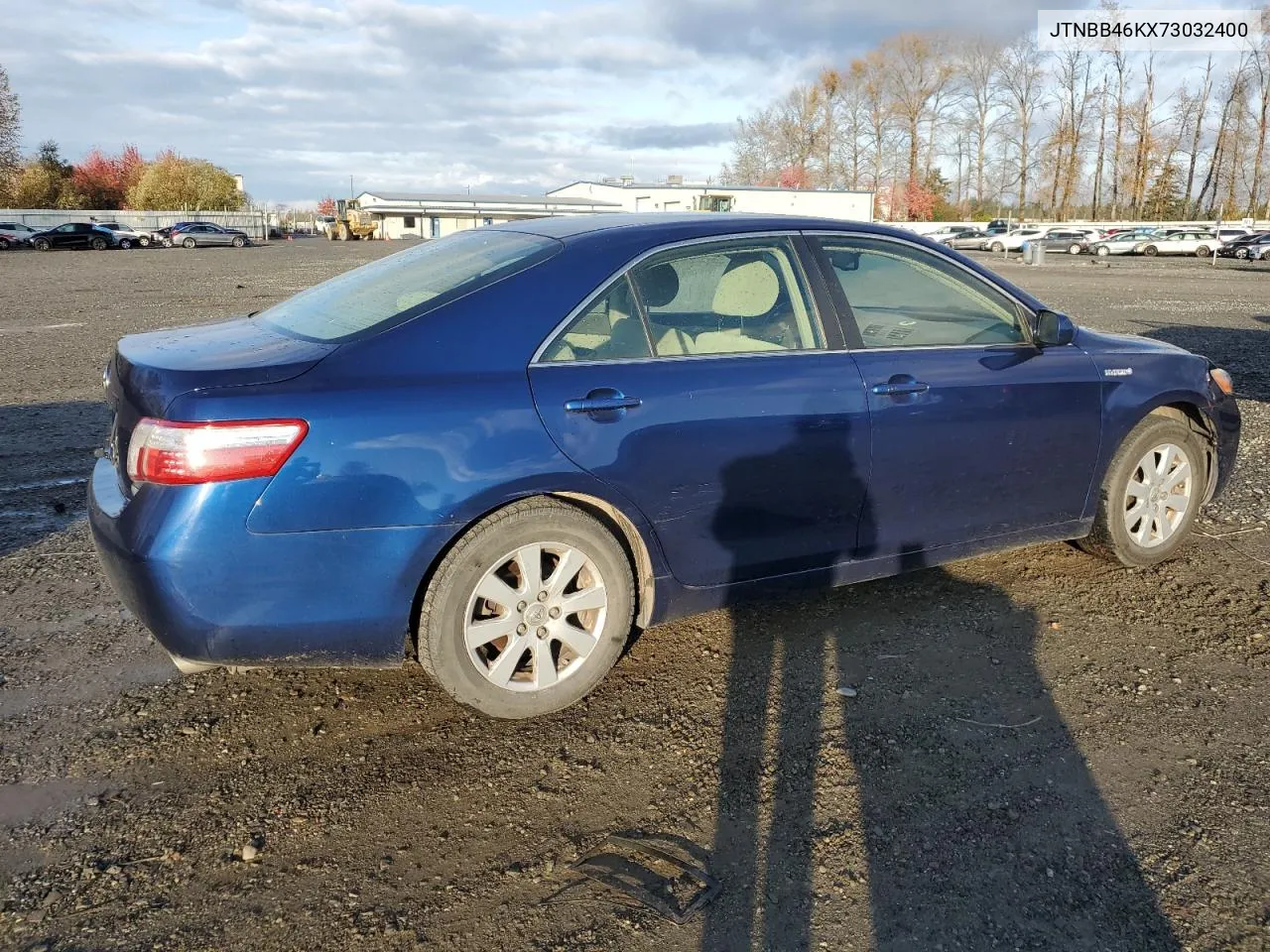 2007 Toyota Camry Hybrid VIN: JTNBB46KX73032400 Lot: 77911284