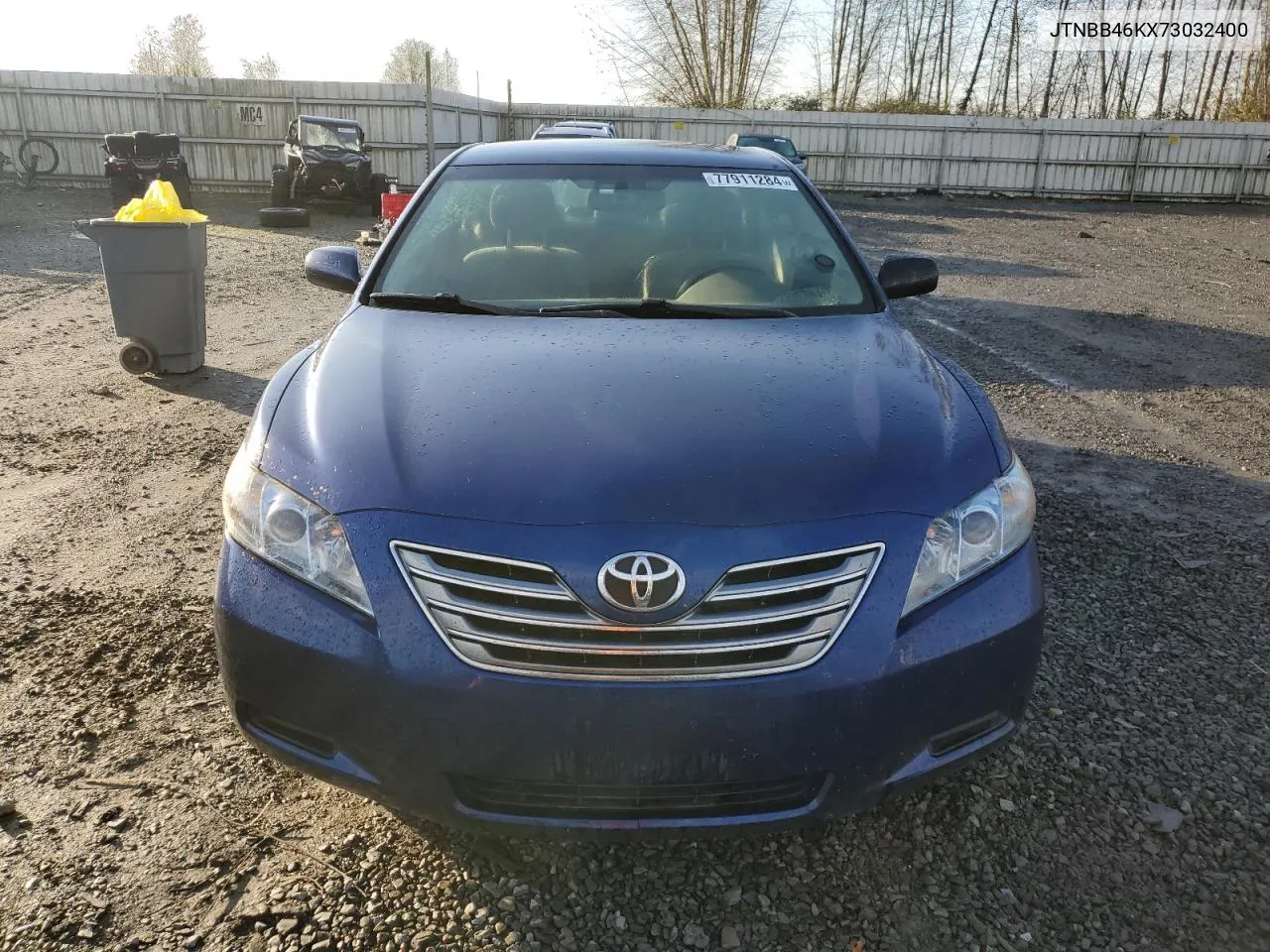 2007 Toyota Camry Hybrid VIN: JTNBB46KX73032400 Lot: 77911284