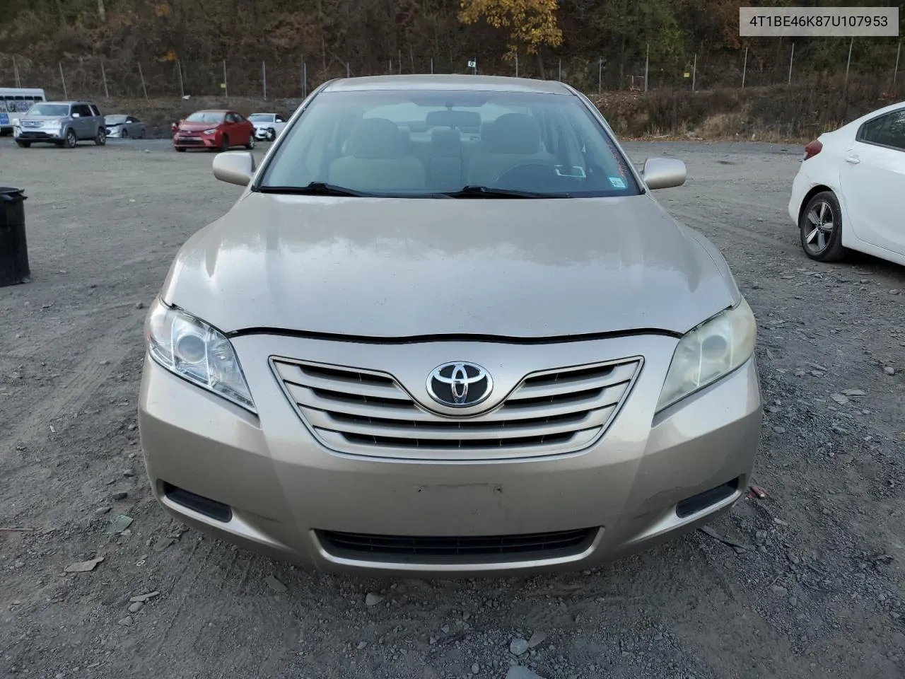 2007 Toyota Camry Ce VIN: 4T1BE46K87U107953 Lot: 77953654