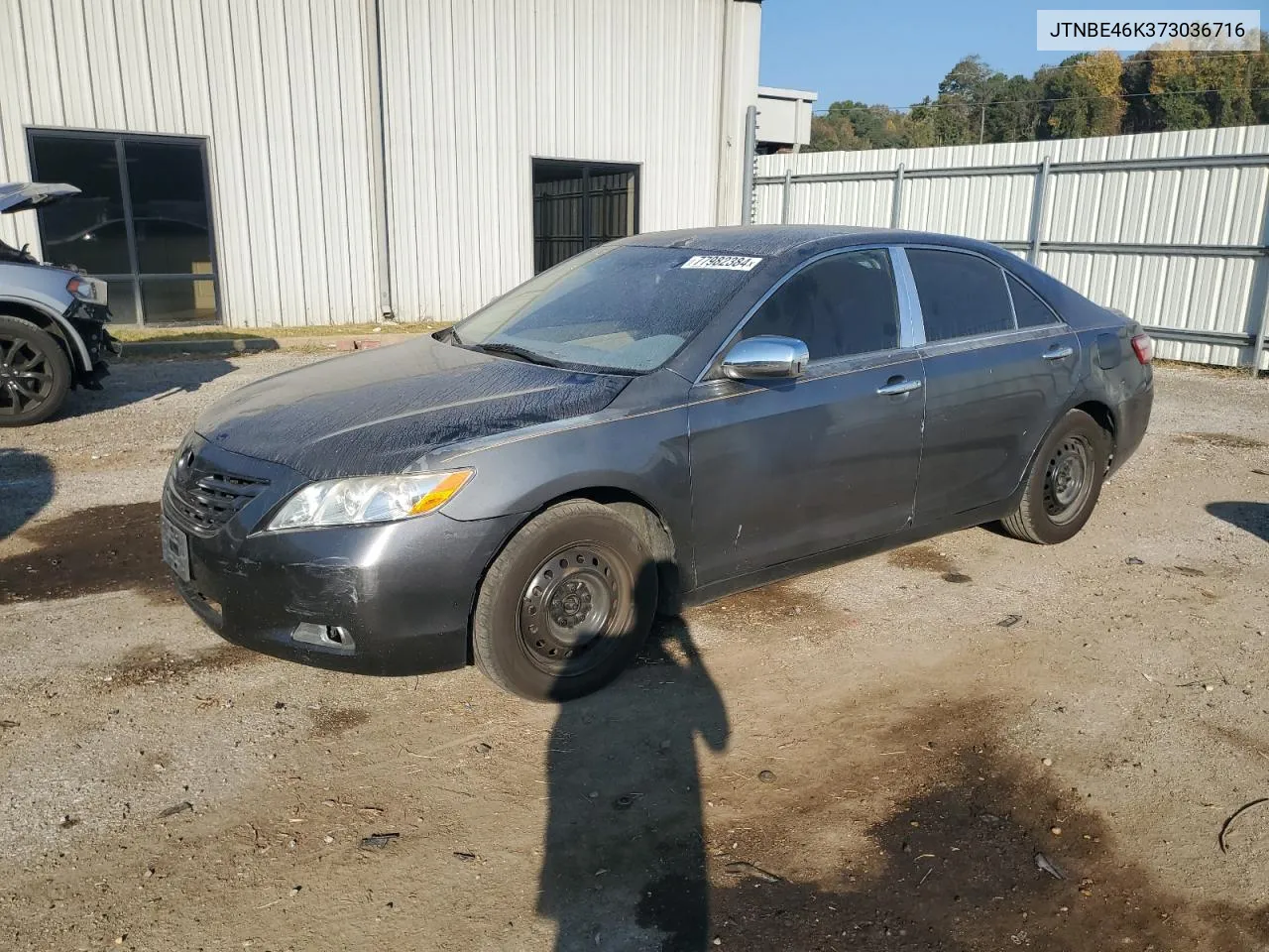 2007 Toyota Camry Ce VIN: JTNBE46K373036716 Lot: 77982384