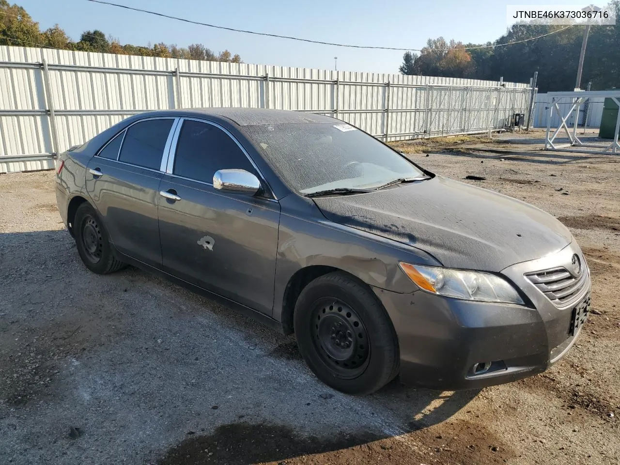 2007 Toyota Camry Ce VIN: JTNBE46K373036716 Lot: 77982384