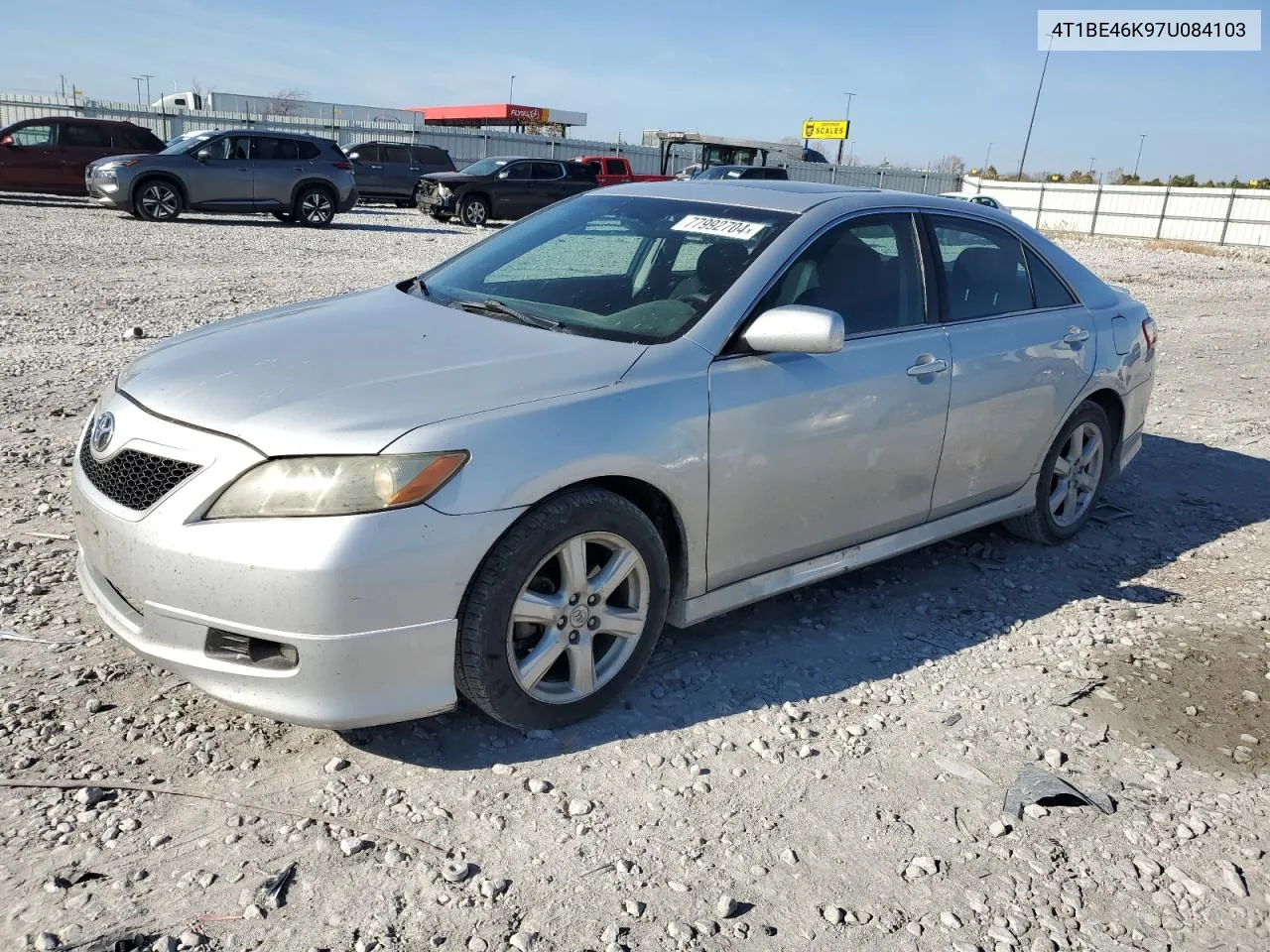 2007 Toyota Camry Ce VIN: 4T1BE46K97U084103 Lot: 77992704