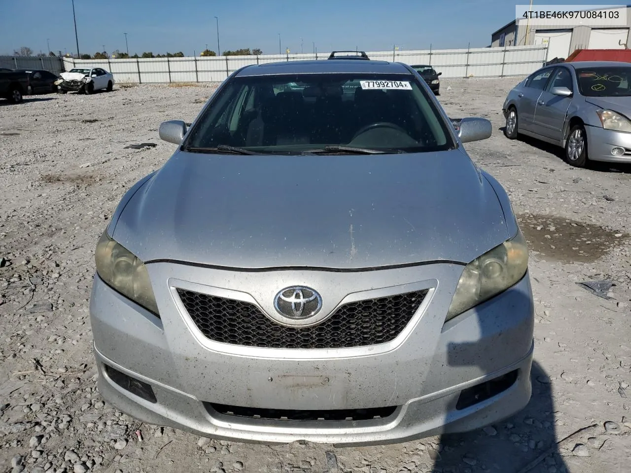 2007 Toyota Camry Ce VIN: 4T1BE46K97U084103 Lot: 77992704