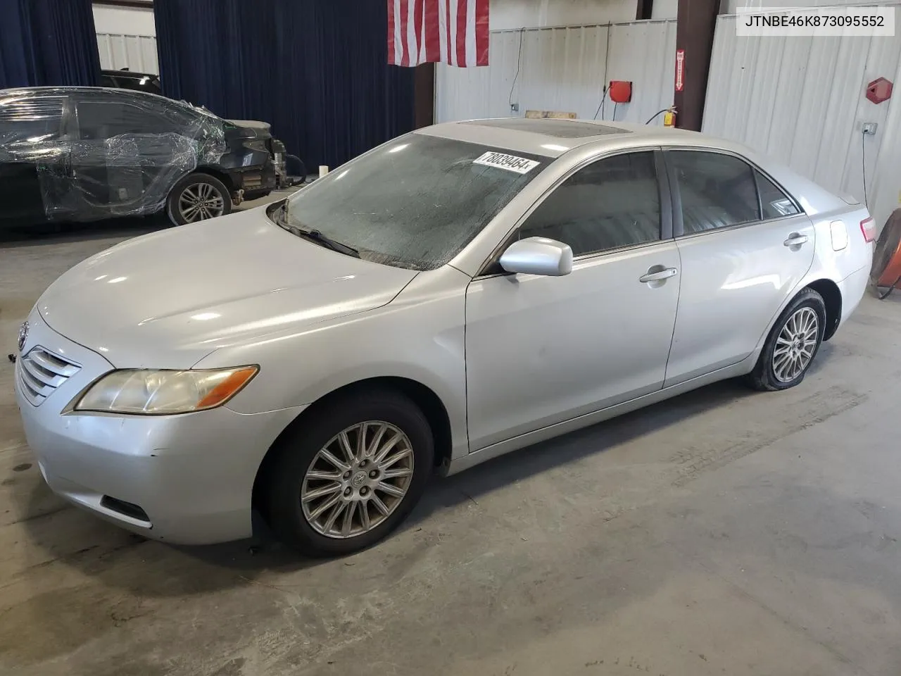 2007 Toyota Camry Ce VIN: JTNBE46K873095552 Lot: 78039464