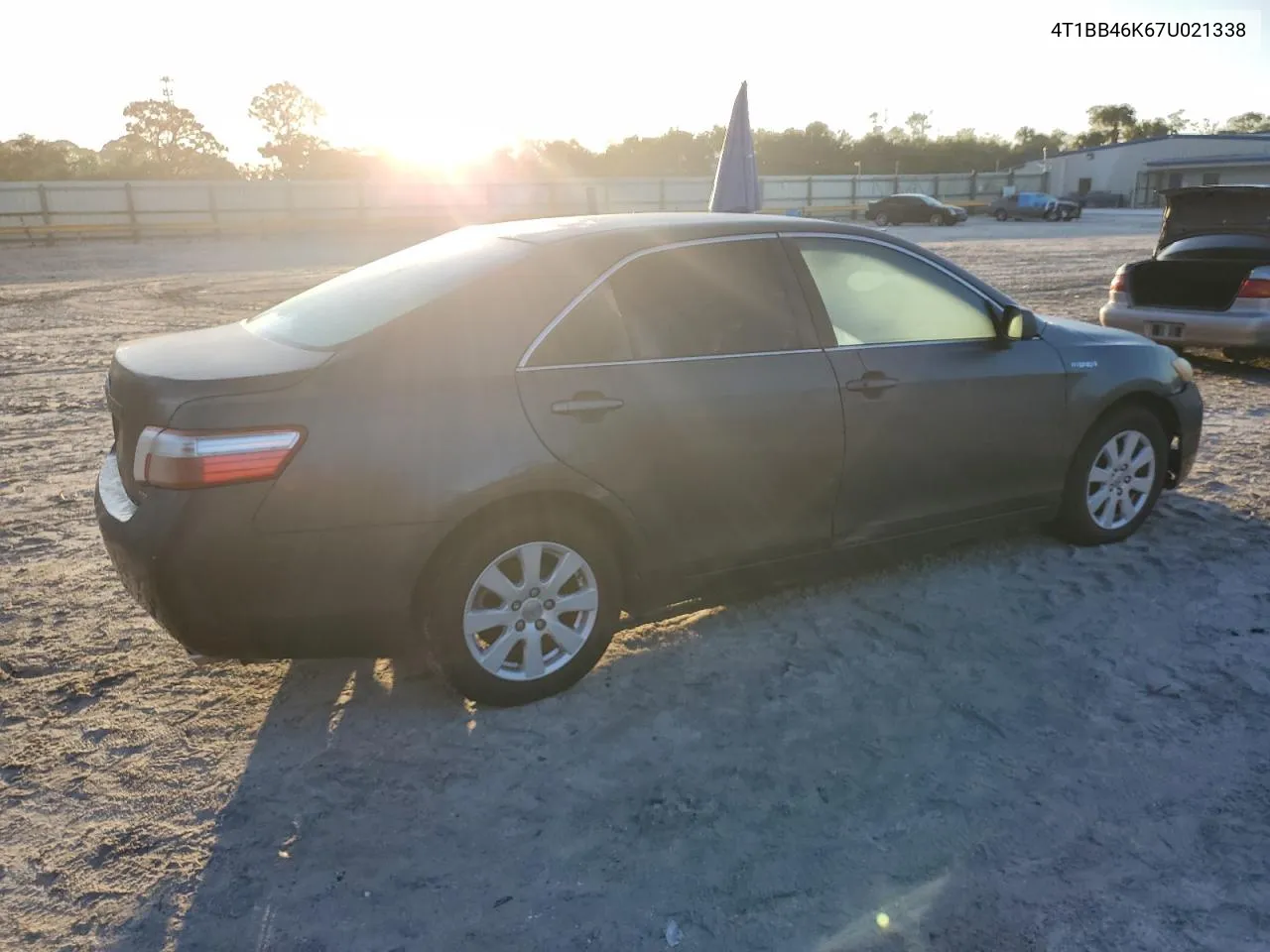 2007 Toyota Camry Hybrid VIN: 4T1BB46K67U021338 Lot: 78081544