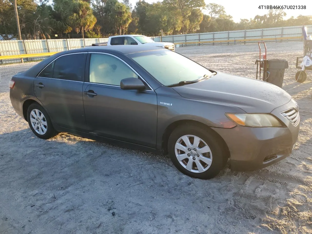 4T1BB46K67U021338 2007 Toyota Camry Hybrid