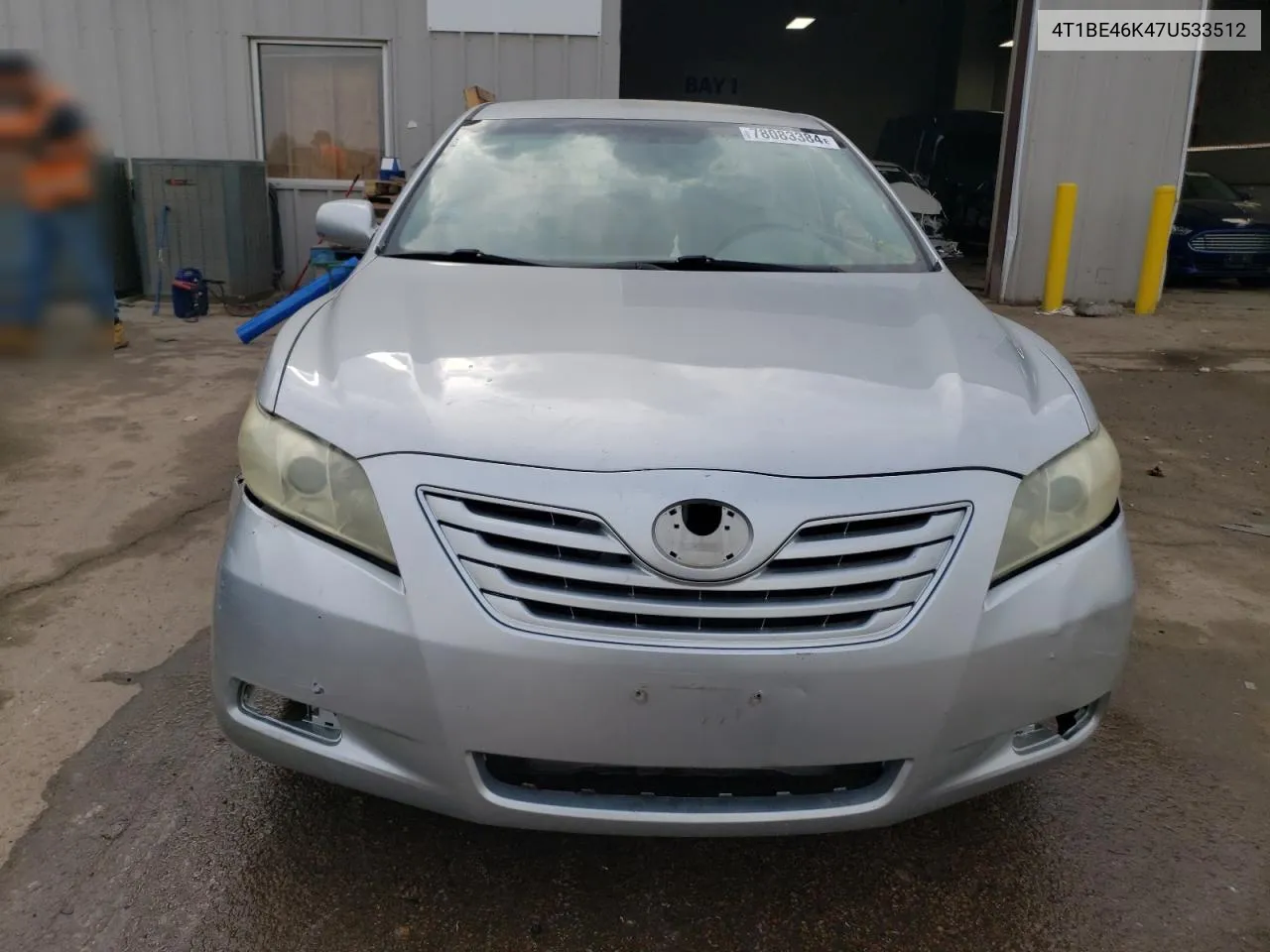 2007 Toyota Camry Ce VIN: 4T1BE46K47U533512 Lot: 78083384