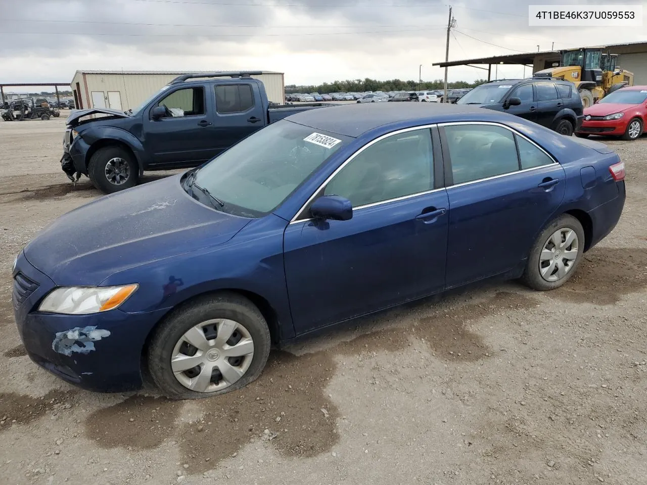 2007 Toyota Camry Ce VIN: 4T1BE46K37U059553 Lot: 78153824