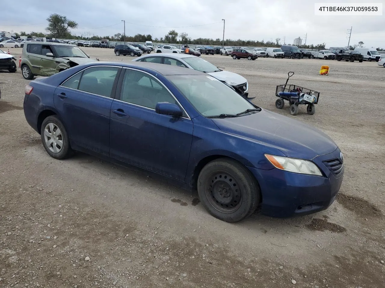 4T1BE46K37U059553 2007 Toyota Camry Ce