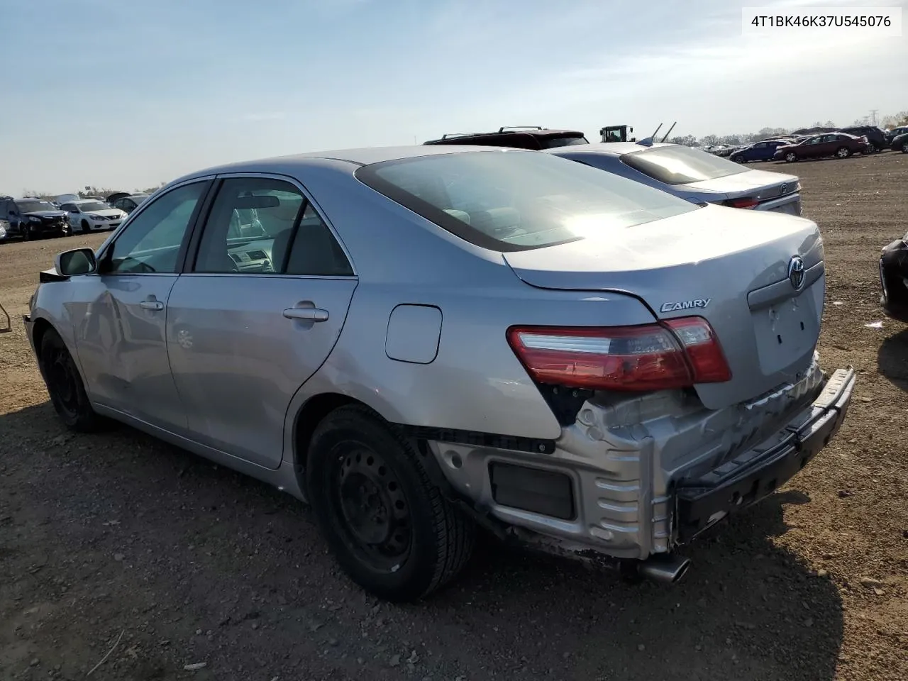 2007 Toyota Camry Le VIN: 4T1BK46K37U545076 Lot: 78217414