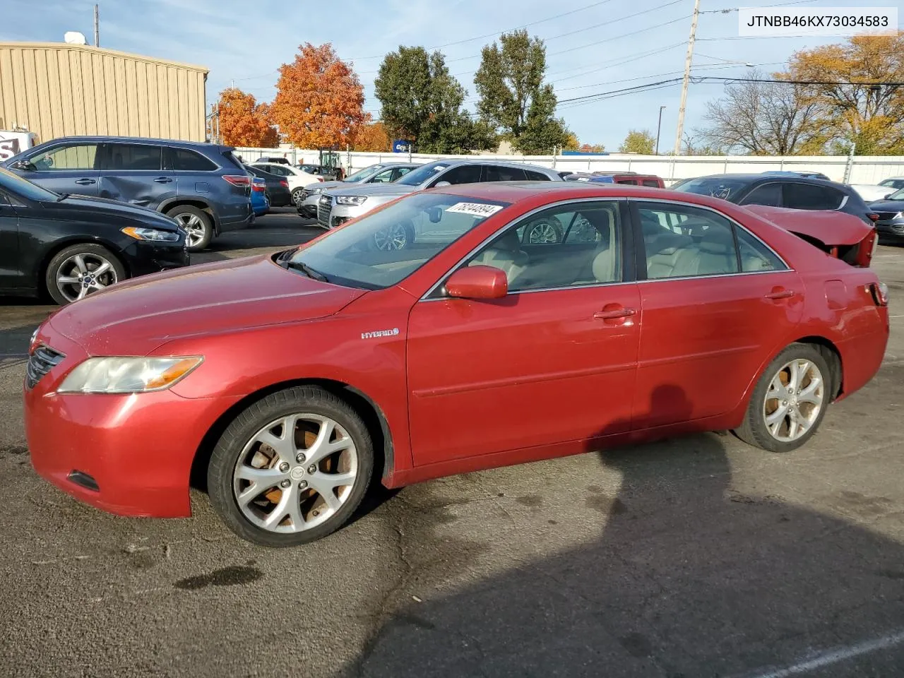 JTNBB46KX73034583 2007 Toyota Camry Hybrid