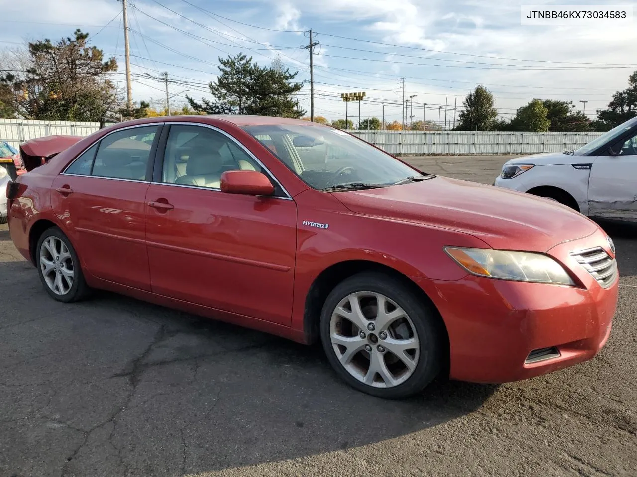 JTNBB46KX73034583 2007 Toyota Camry Hybrid