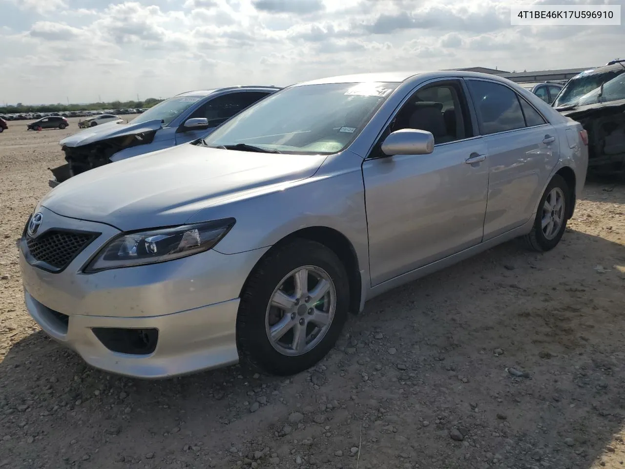 2007 Toyota Camry Ce VIN: 4T1BE46K17U596910 Lot: 78352154