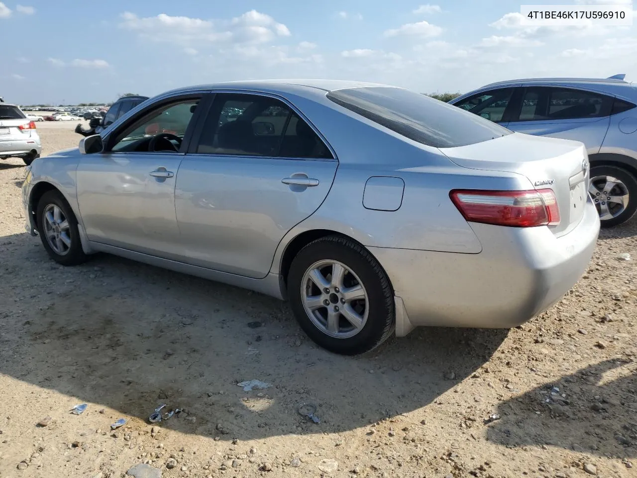 2007 Toyota Camry Ce VIN: 4T1BE46K17U596910 Lot: 78352154