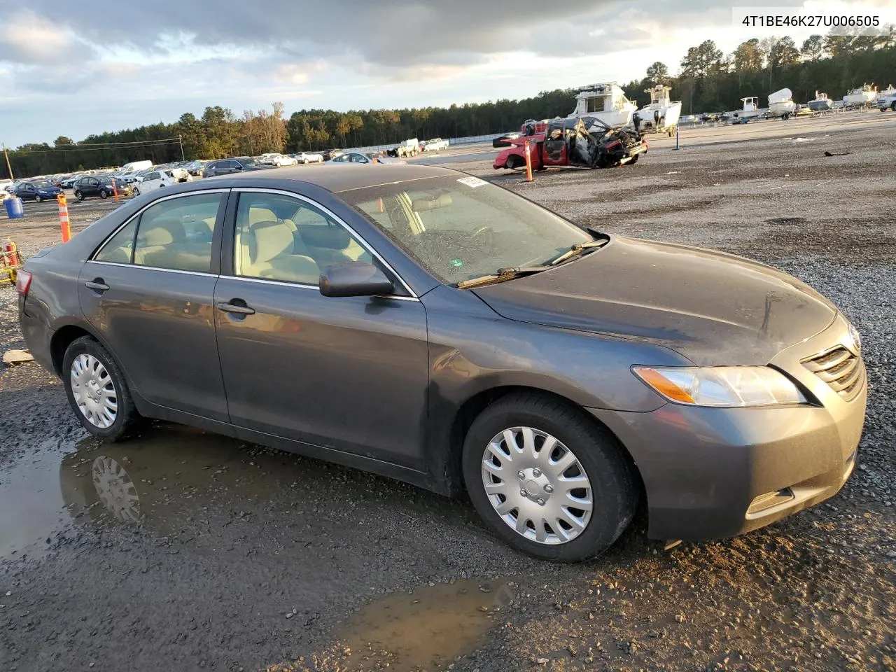 2007 Toyota Camry Ce VIN: 4T1BE46K27U006505 Lot: 78396054