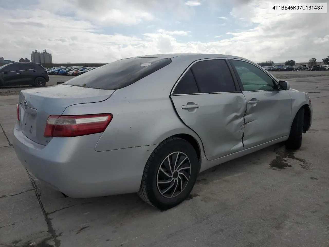 2007 Toyota Camry Ce VIN: 4T1BE46K07U131437 Lot: 78605584