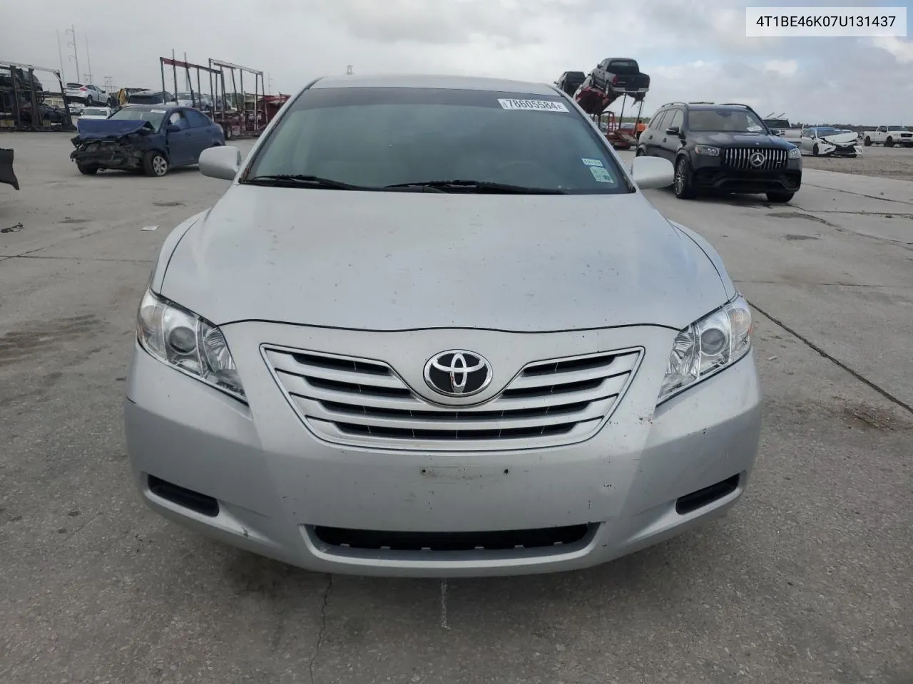 2007 Toyota Camry Ce VIN: 4T1BE46K07U131437 Lot: 78605584