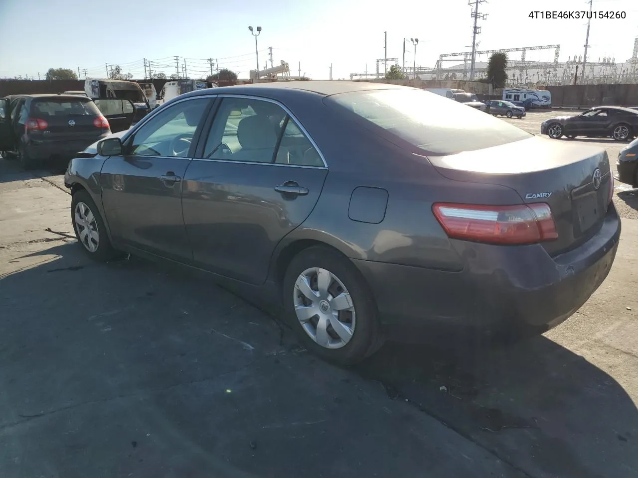 2007 Toyota Camry Ce VIN: 4T1BE46K37U154260 Lot: 78624374