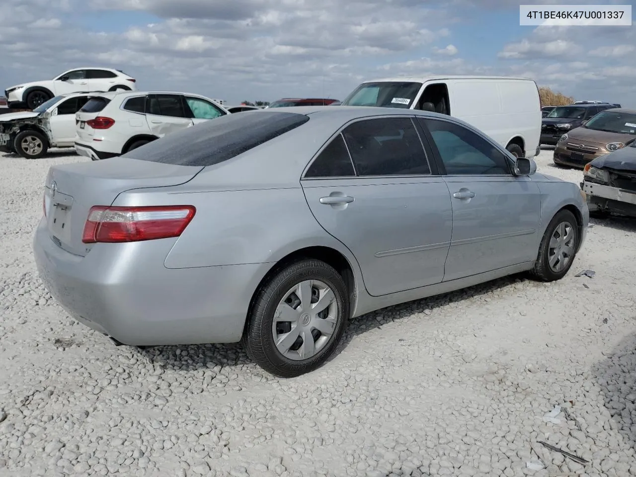 2007 Toyota Camry Ce VIN: 4T1BE46K47U001337 Lot: 78653174