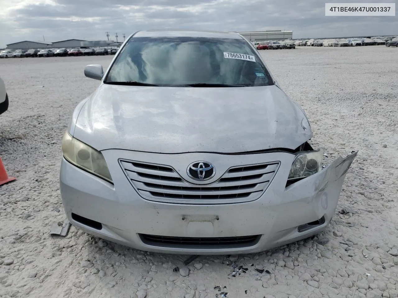 2007 Toyota Camry Ce VIN: 4T1BE46K47U001337 Lot: 78653174