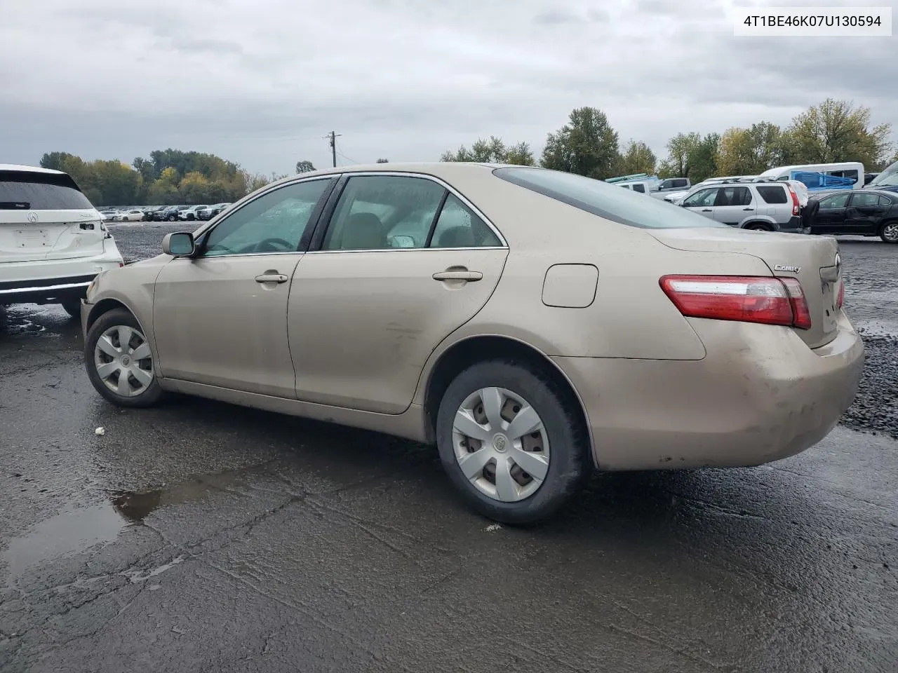 2007 Toyota Camry Ce VIN: 4T1BE46K07U130594 Lot: 78665494