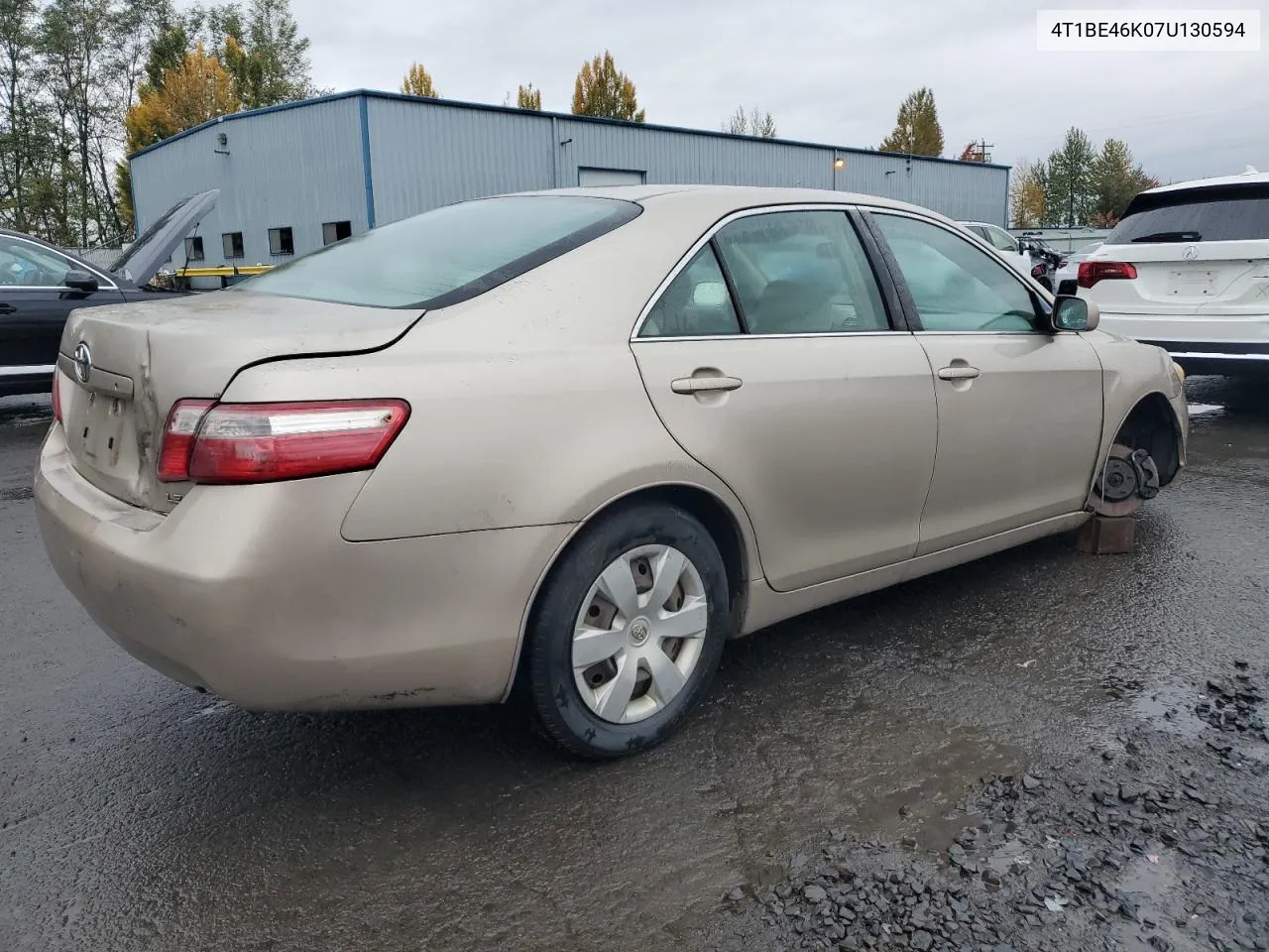 4T1BE46K07U130594 2007 Toyota Camry Ce