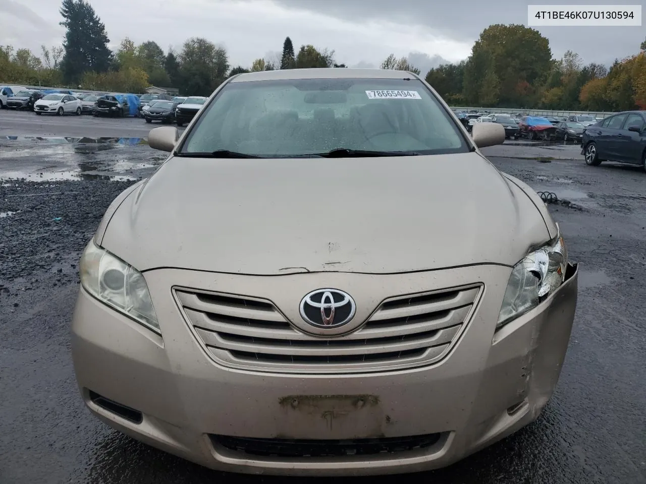 4T1BE46K07U130594 2007 Toyota Camry Ce