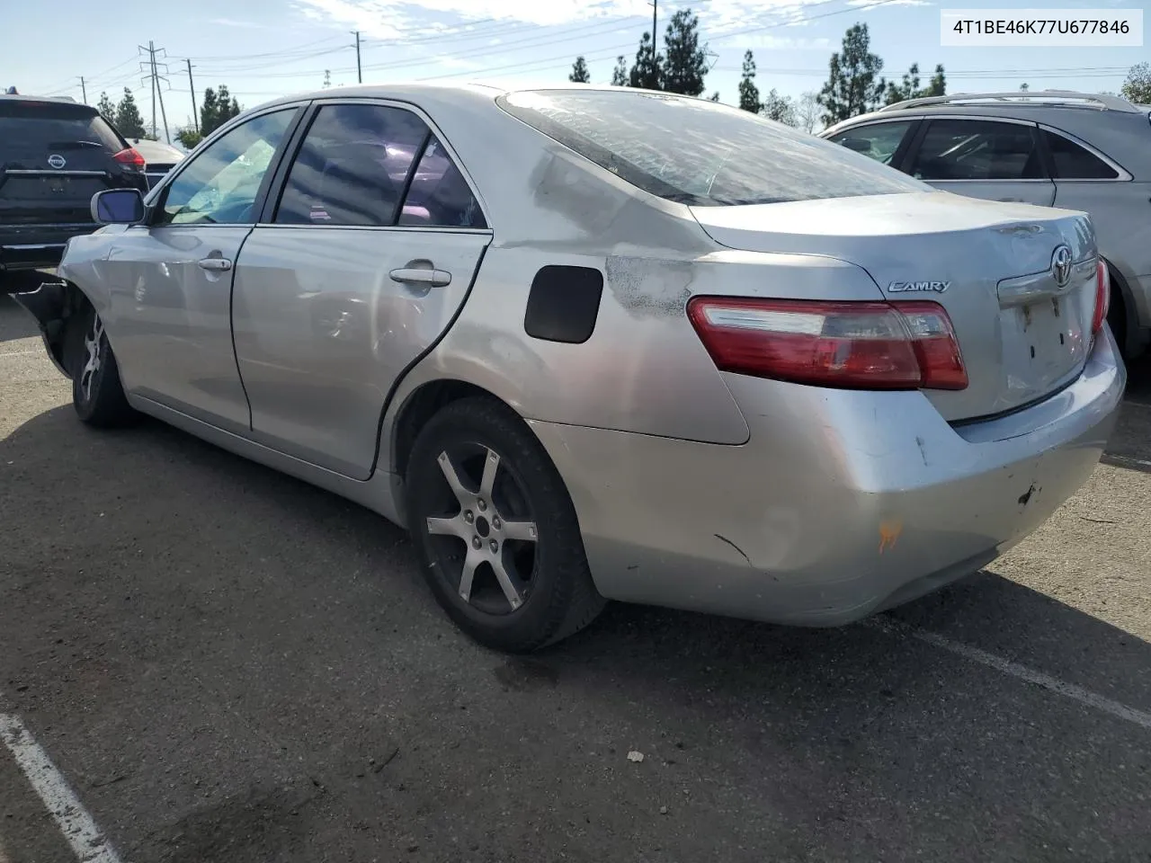 2007 Toyota Camry Ce VIN: 4T1BE46K77U677846 Lot: 78667384