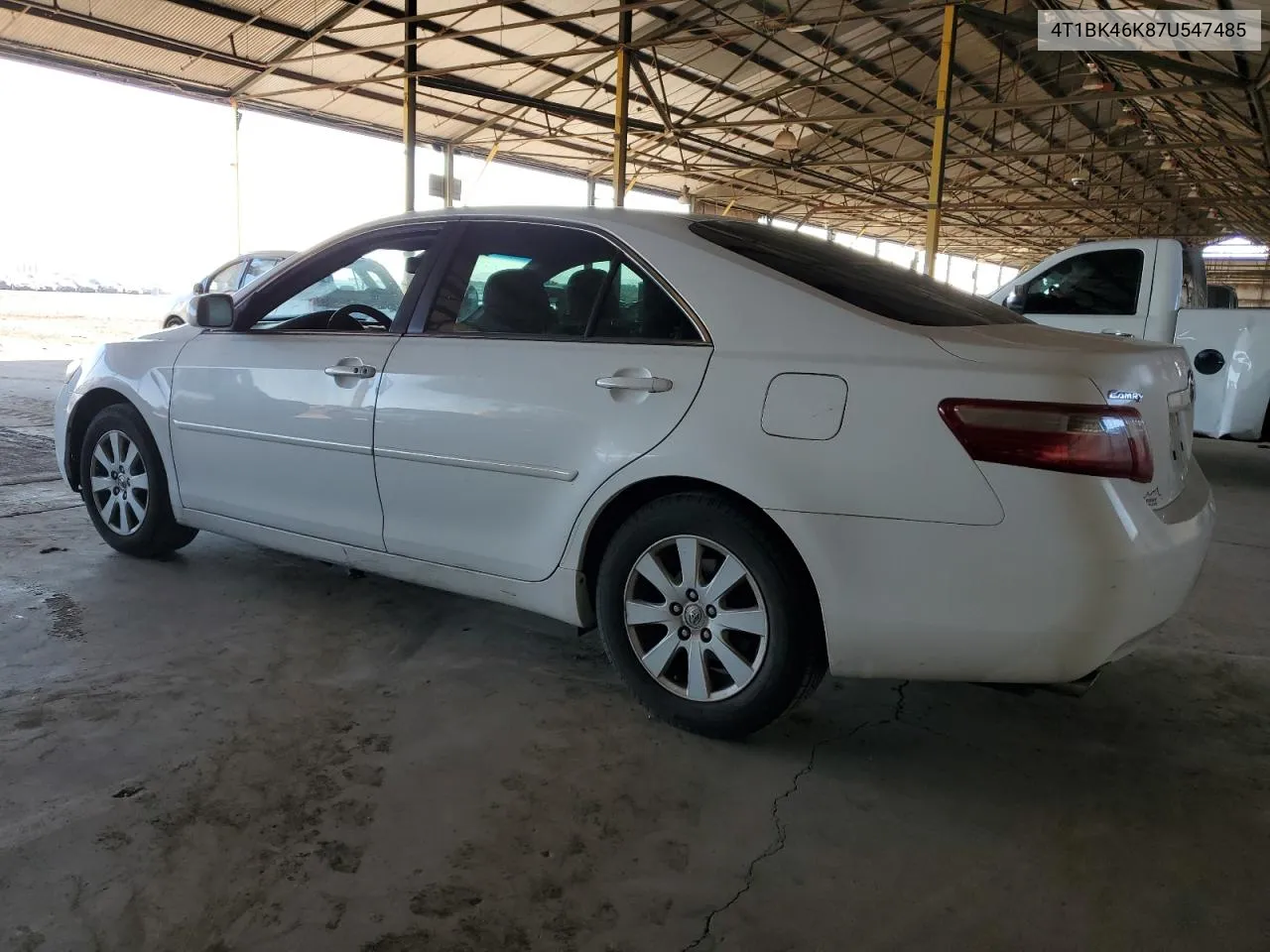 2007 Toyota Camry Le VIN: 4T1BK46K87U547485 Lot: 78686984