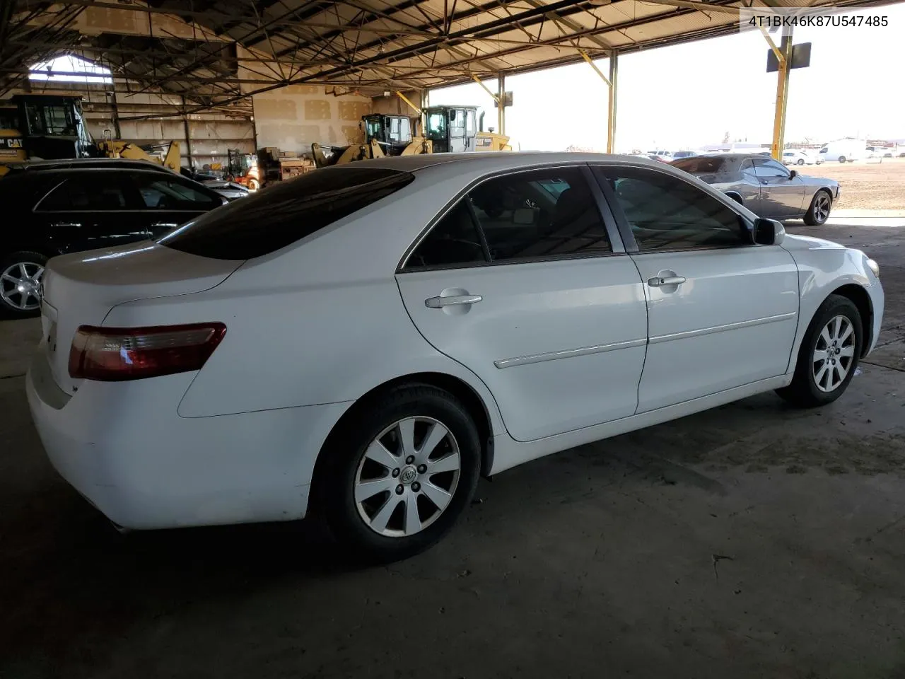 4T1BK46K87U547485 2007 Toyota Camry Le