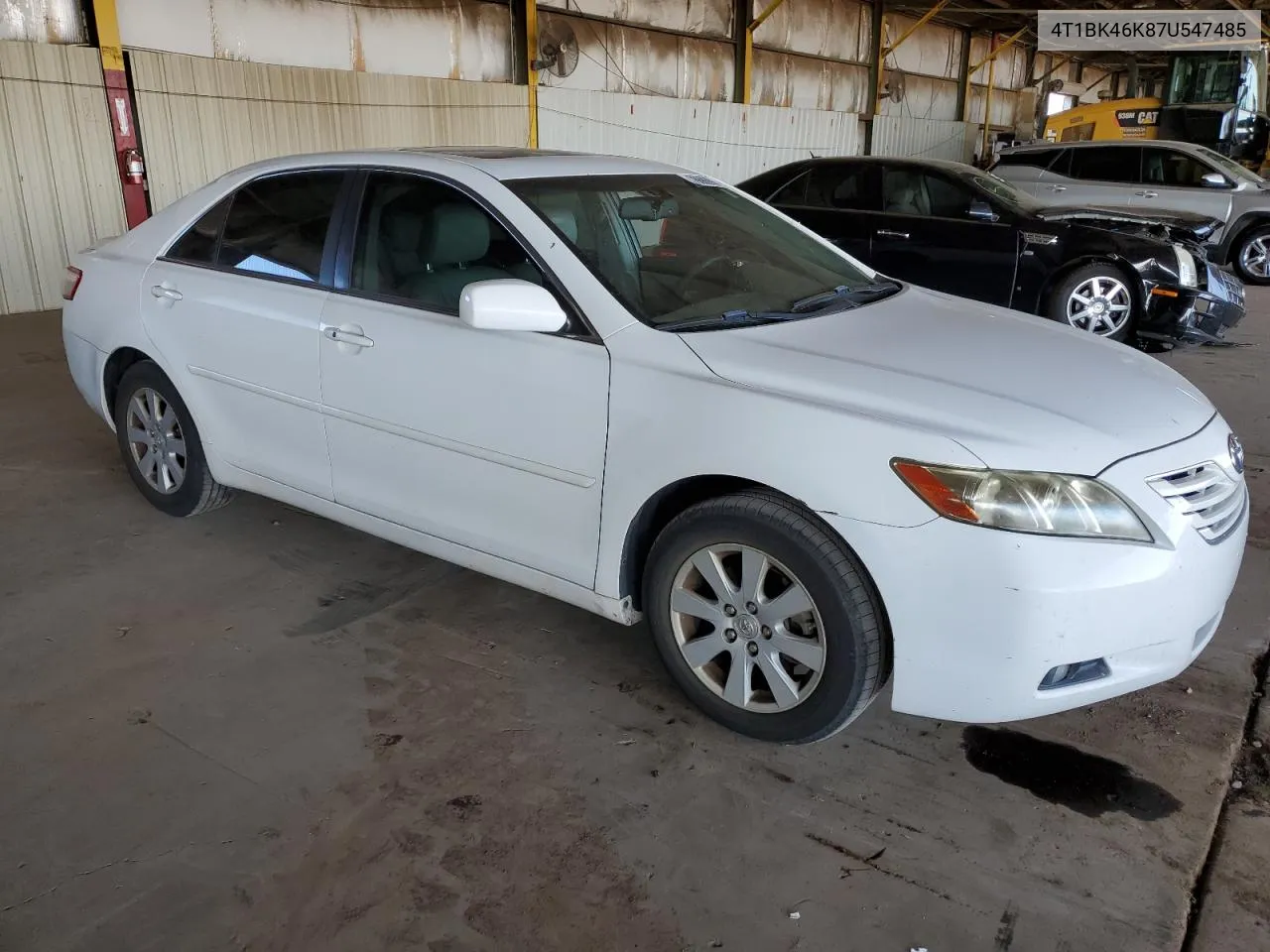 4T1BK46K87U547485 2007 Toyota Camry Le