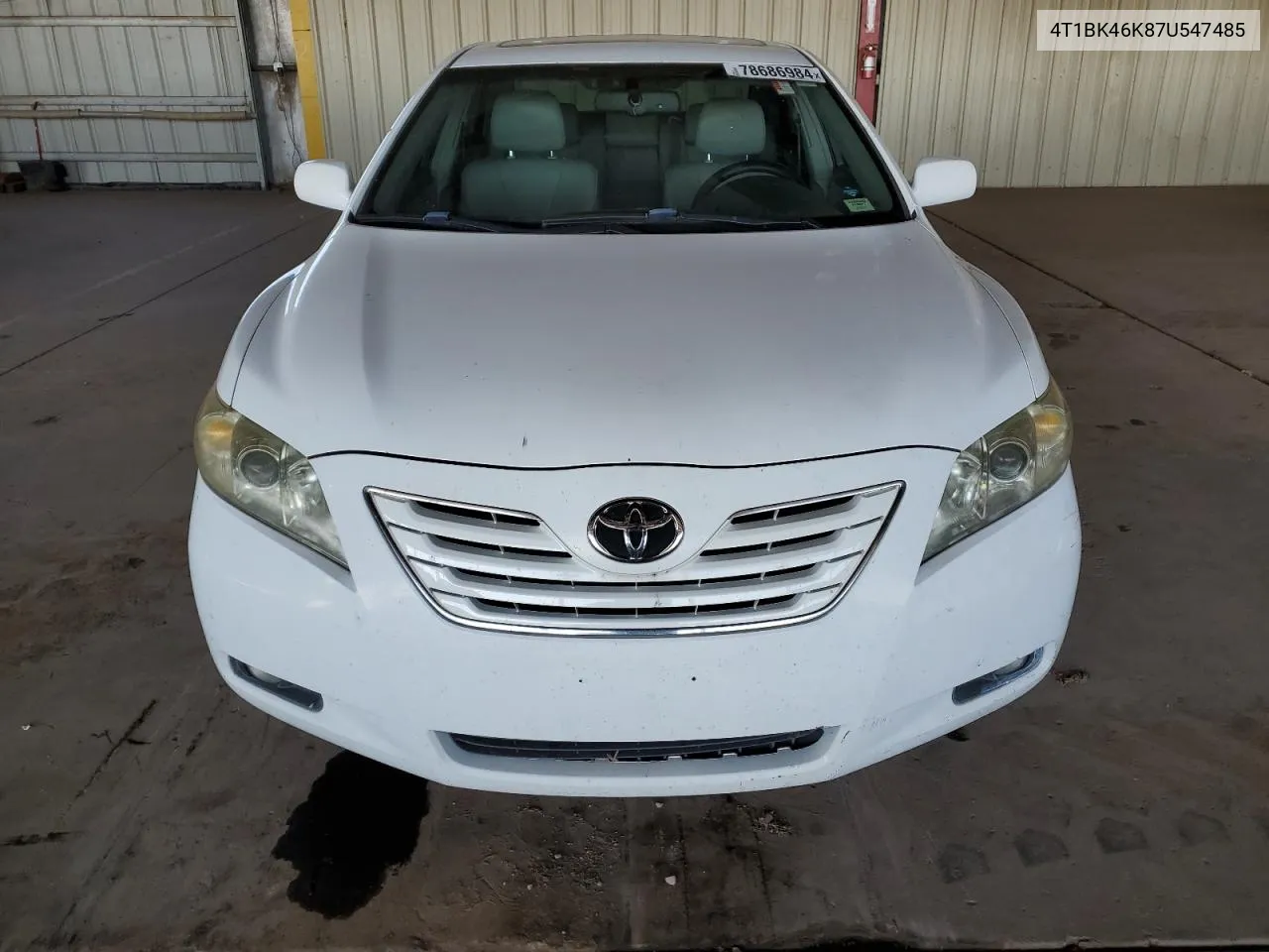 4T1BK46K87U547485 2007 Toyota Camry Le