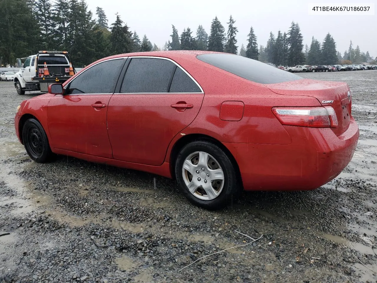 2007 Toyota Camry Ce VIN: 4T1BE46K67U186037 Lot: 78690744