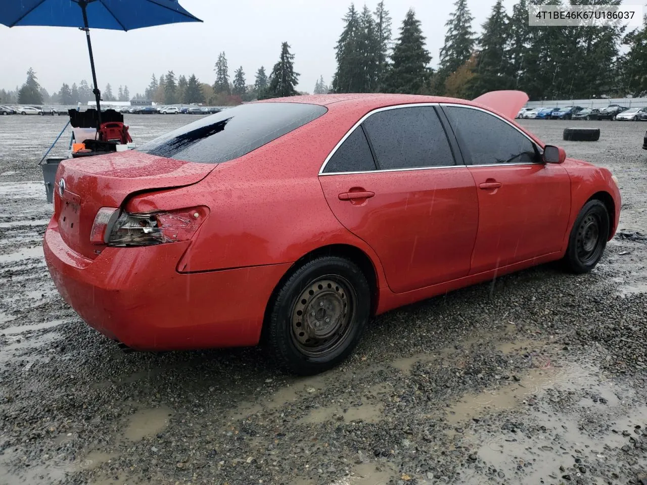 2007 Toyota Camry Ce VIN: 4T1BE46K67U186037 Lot: 78690744