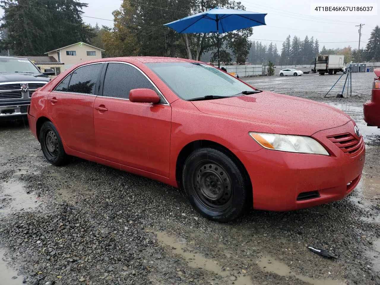 2007 Toyota Camry Ce VIN: 4T1BE46K67U186037 Lot: 78690744